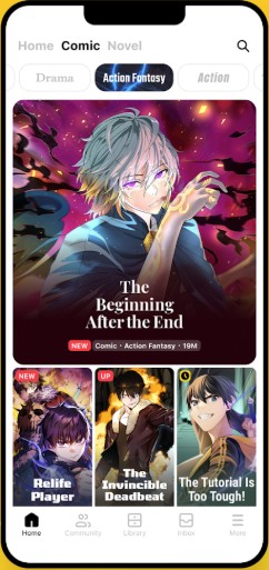 Tapas Home Feed - Discover New Comics and Novels