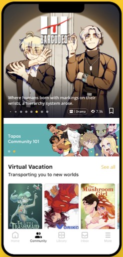 Tapas Genre Browse - Explore Stories by Category